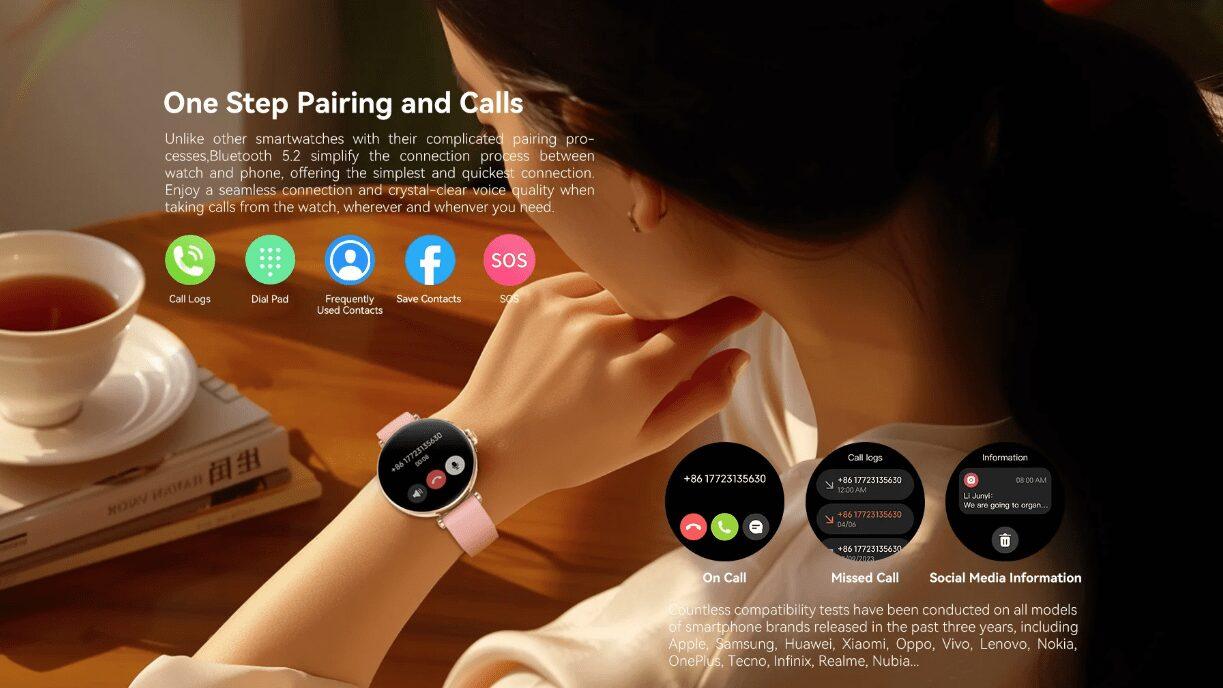 Kieslect Pura Reno Lady Smart Watch F