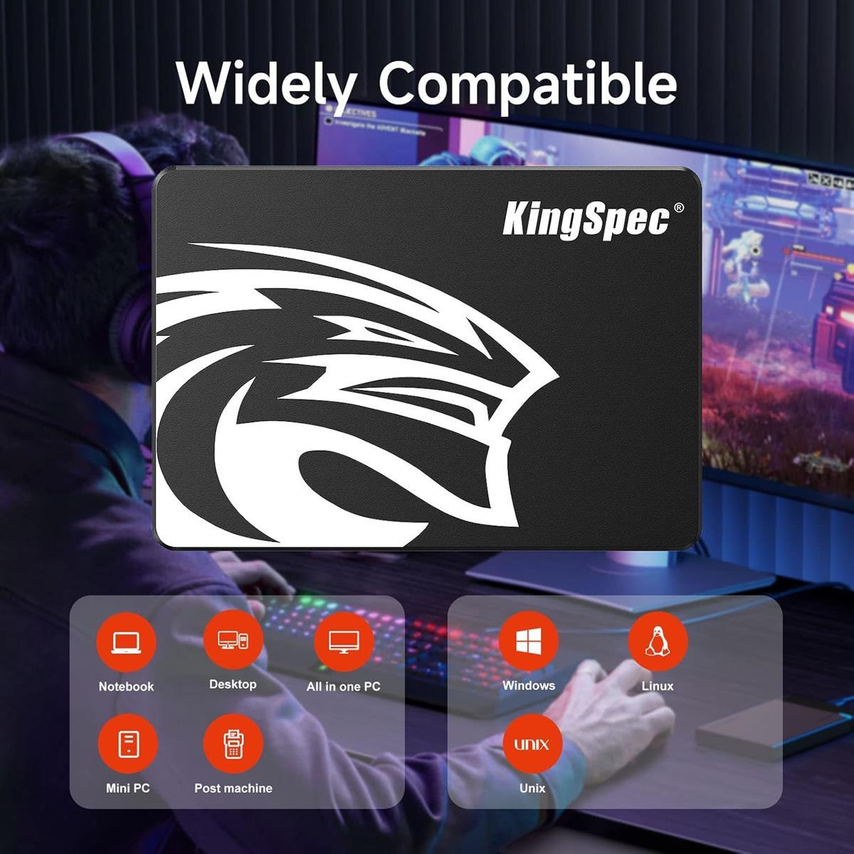 Kingspec P3 256Gb 2 5'' Sata Ssd D