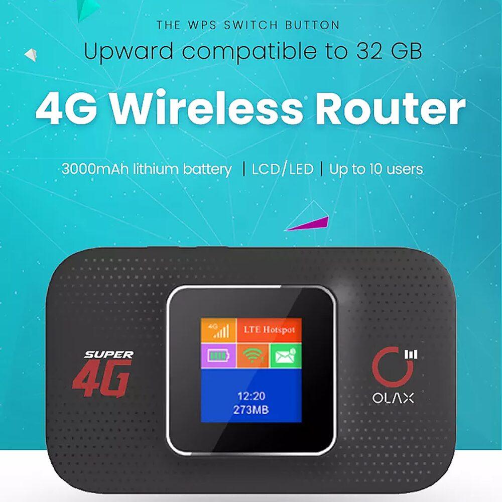Olax Mf982 4G Lte Pocket Router B Olax Mf982 4G Lte Pocket Router B