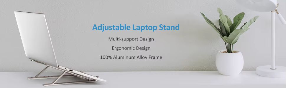 Portable Aluminium Laptop Stand A Portable Aluminium Laptop Stand A