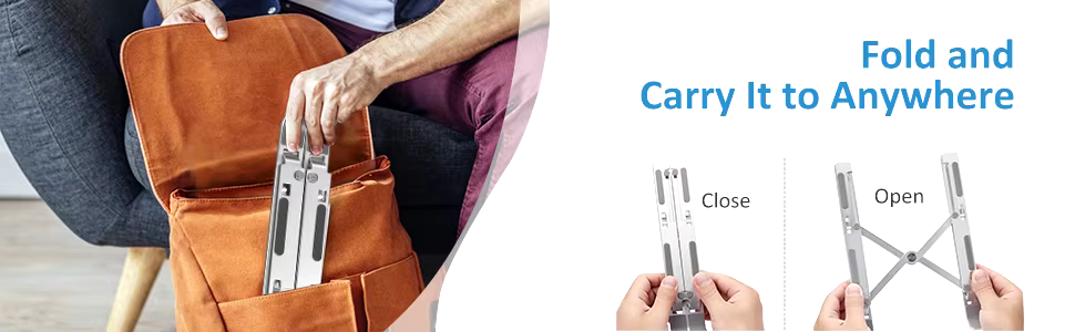 Portable Aluminium Laptop Stand C Portable Aluminium Laptop Stand C