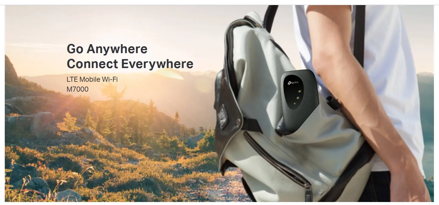 Tp Link M7000 150 Mbps 4G Pocket Router A Tp Link M7000 150 Mbps 4G Pocket Router A