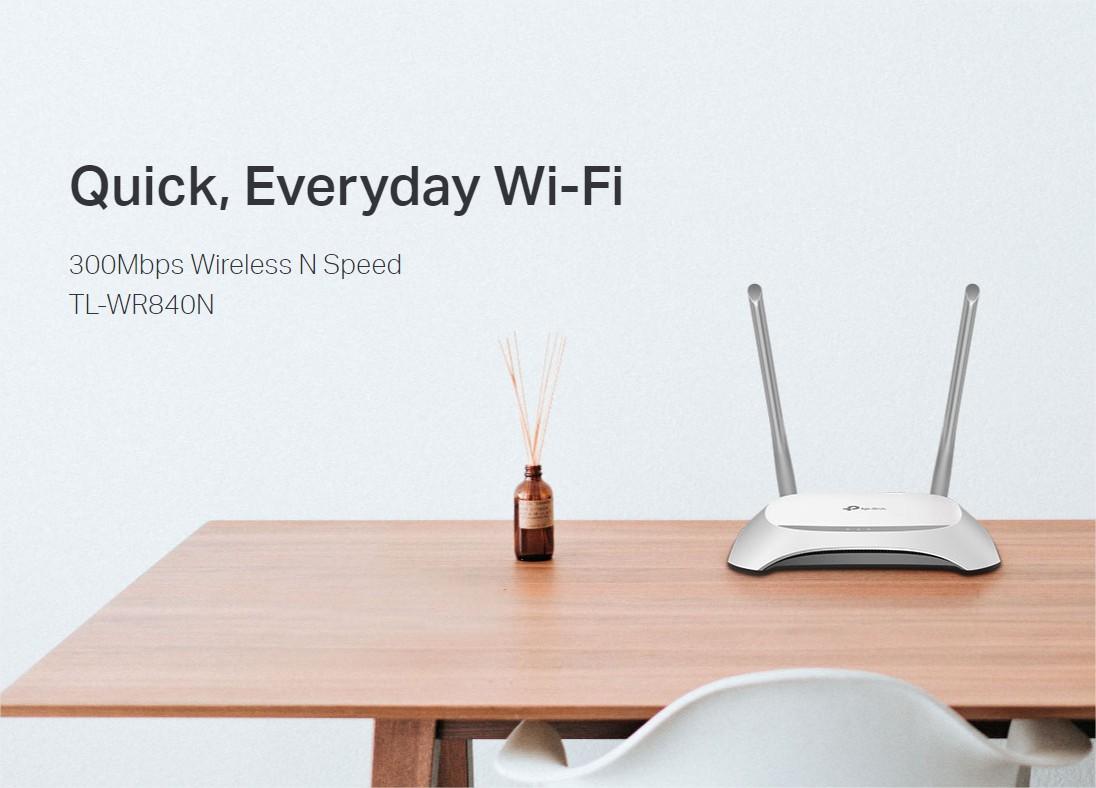 Tp Link Tl Wr840N 300 Mbps Ethernet Single Band Wi Fi Router B