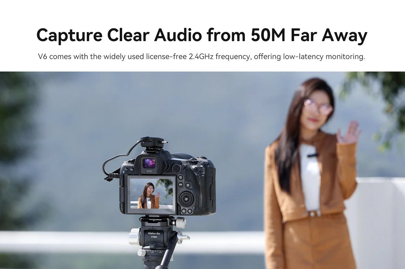 Ulanzi V6 3 In 1 Plug Play Wireless Lavalier Microphone For Iphone Android Tablet Camera G Ulanzi V6 3 In 1 Plug Play Wireless Lavalier Microphone For Iphone Android Tablet Camera G