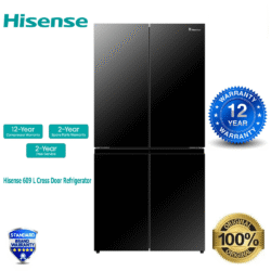 HISENSE RC73WC4A1WR 664 Liter Cross Door Refrigerator