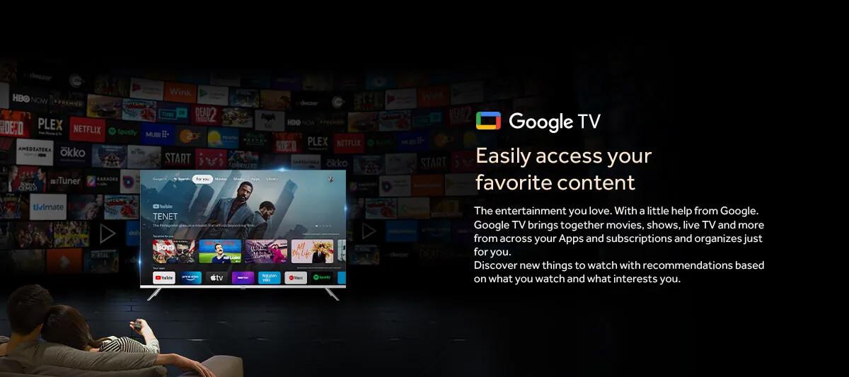 Haier H43K800Fx Official 43 Fhd Smart Google Tv 1 5G+8G, Dolby Audio B