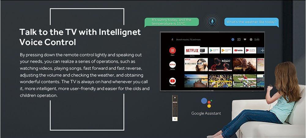 Haier H43K800Fx Official 43 Fhd Smart Google Tv 1 5G+8G, Dolby Audio D