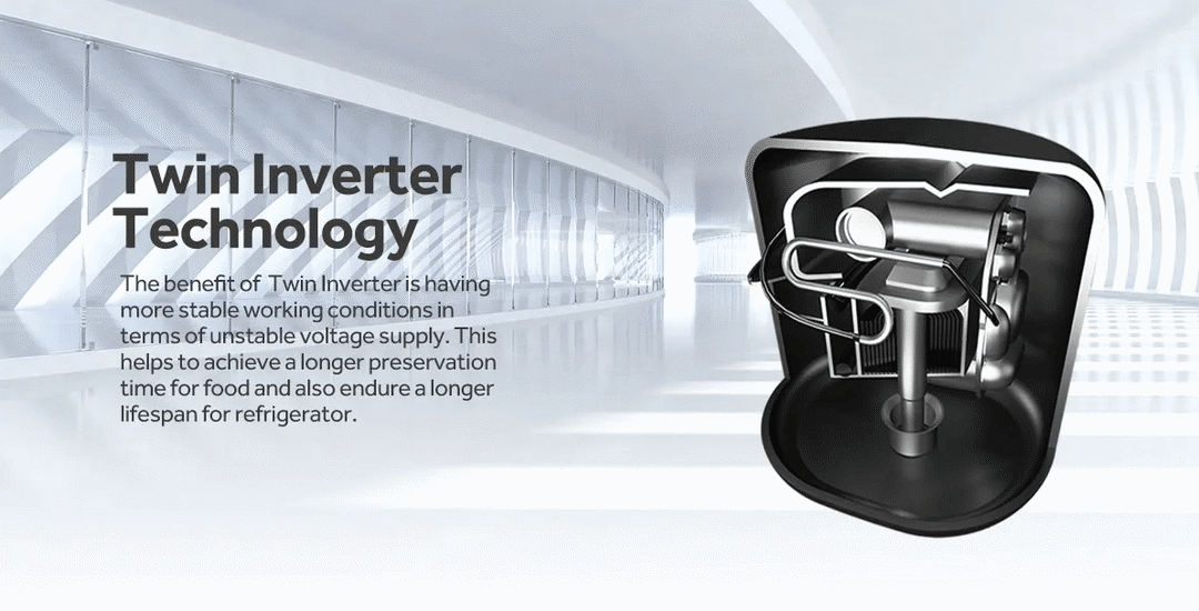 Haier Hrf 362Tbg 342L No Frost Refrigerator B