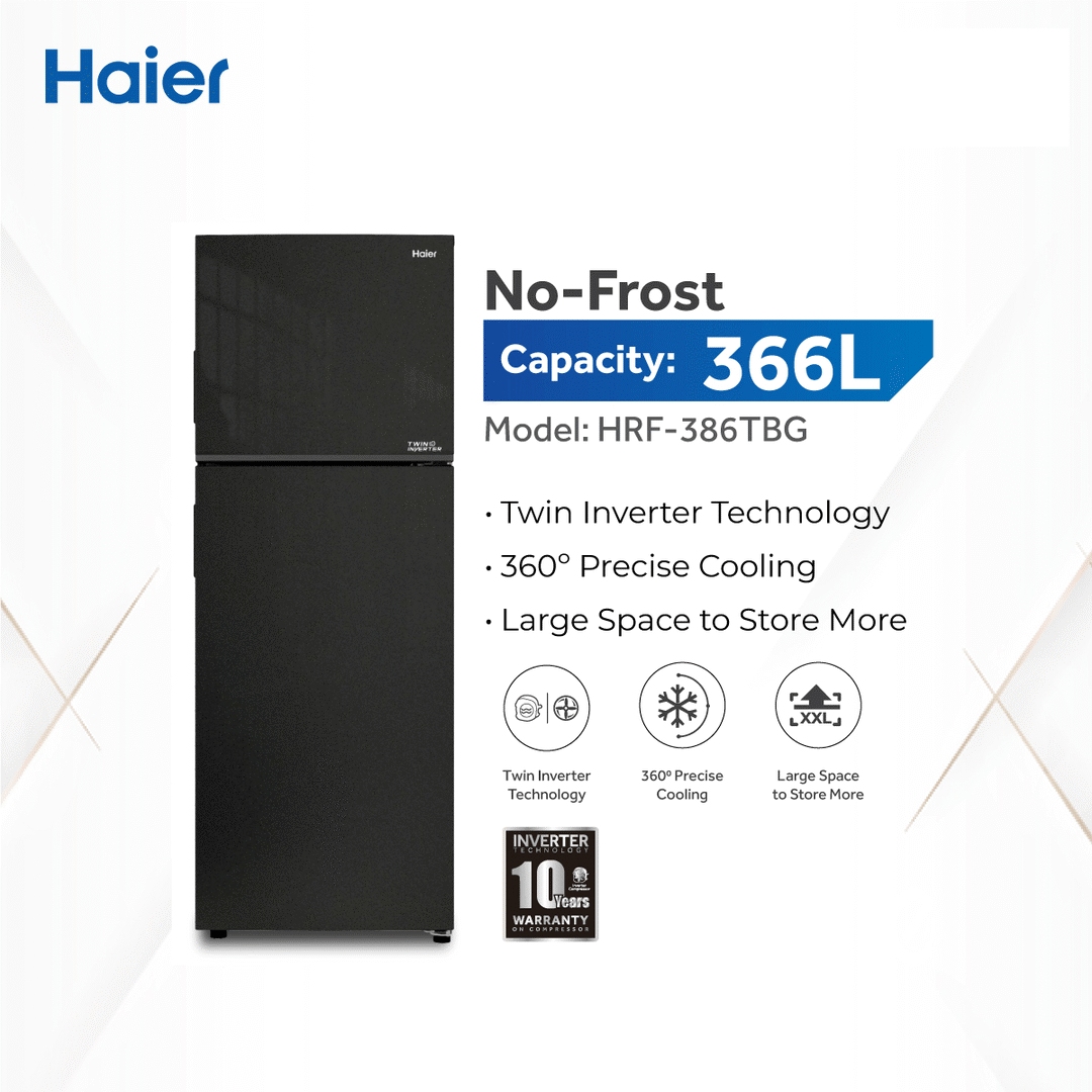 Haier Hrf 386Tbg 366L No Frost Refrigerator Haier Hrf 386Tbg 366L No Frost Refrigerator