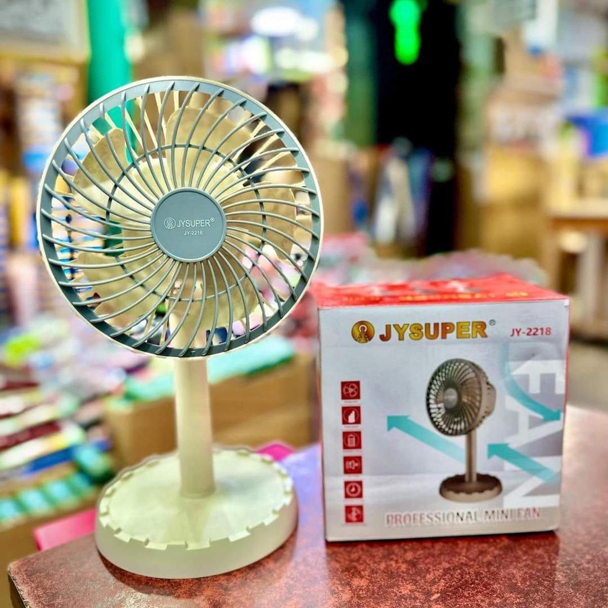 Jysuper Jy 2218 Rechargeable Fan D