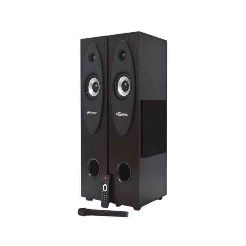 Kamasonic T30X Bluetooth Speaker With Wireless Microphone A Kamasonic T30X Bluetooth Speaker With Wireless Microphone A