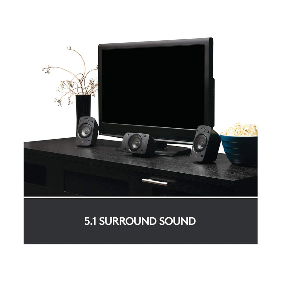 Logitech Z906, 5 1 Surround Sound Speaker System &Amp; Get Backpack Free A Logitech Z906, 5 1 Surround Sound Speaker System &Amp; Get Backpack Free A