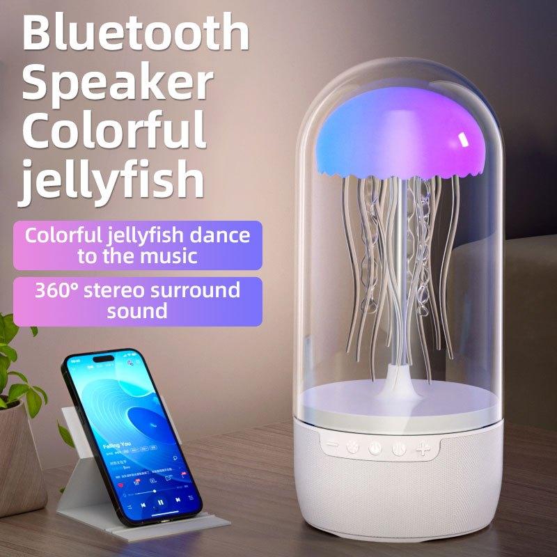 Max 113 Creative Bluetooth Jellyfish Speaker With Colorful Octopus Lights D