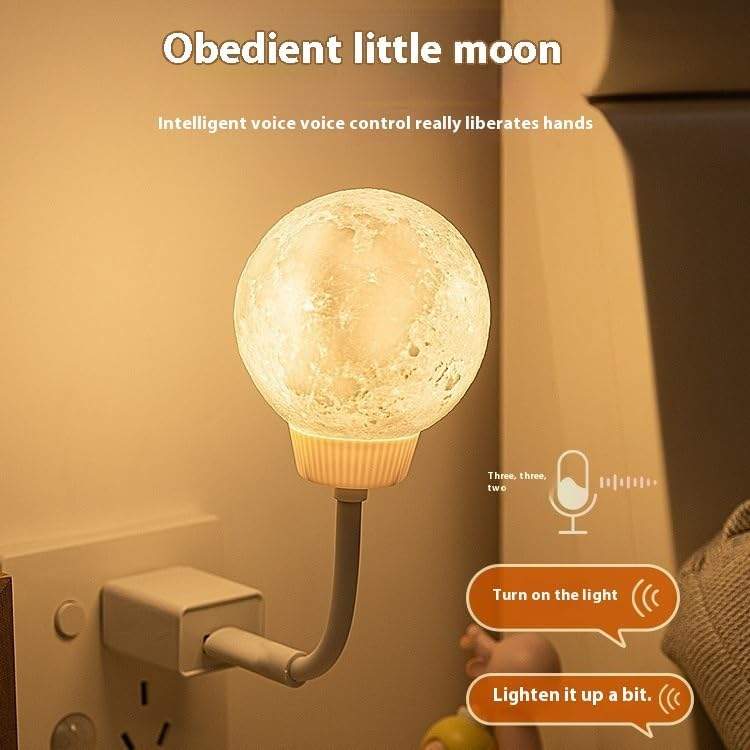 Moon Light Voice Controlled Led Lamp C