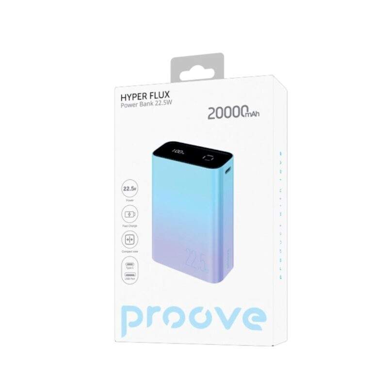 Proove Hyper Flux 22 5W 20000Mah Power Bank B Proove Hyper Flux 22 5W 20000Mah Power Bank B