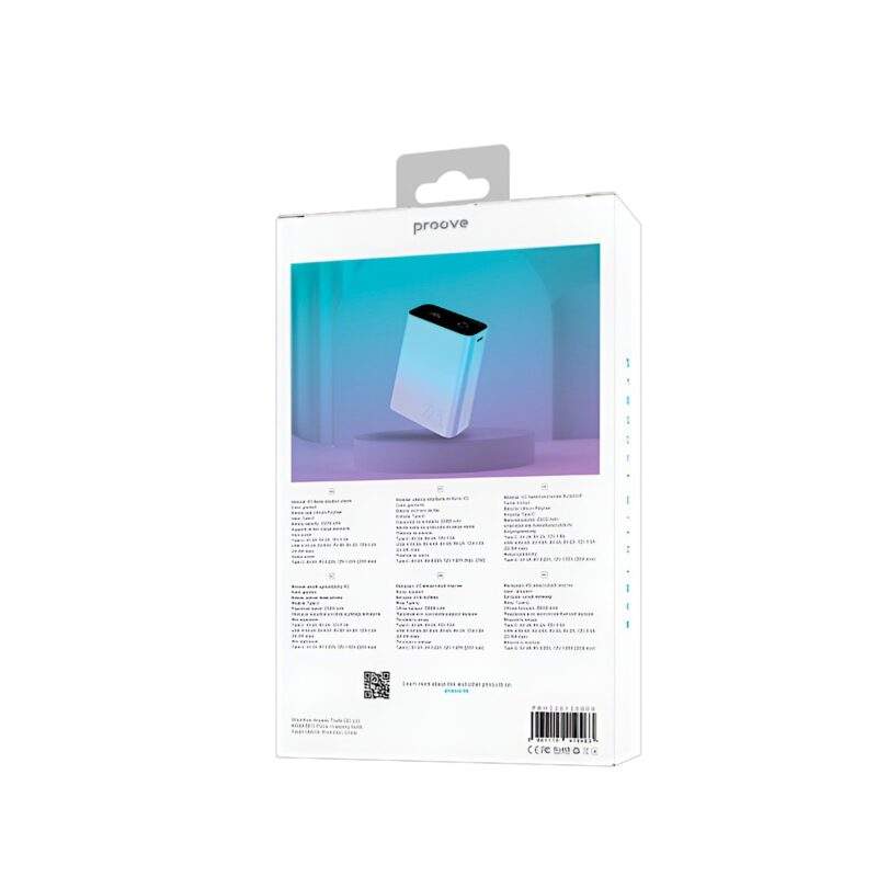 Proove Hyper Flux 22 5W 20000Mah Power Bank C Proove Hyper Flux 22 5W 20000Mah Power Bank C