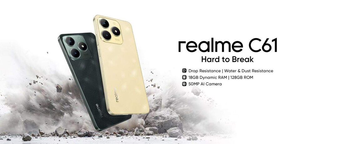 Realme C61 18(6+12)Gb+128Gb Smartphone A