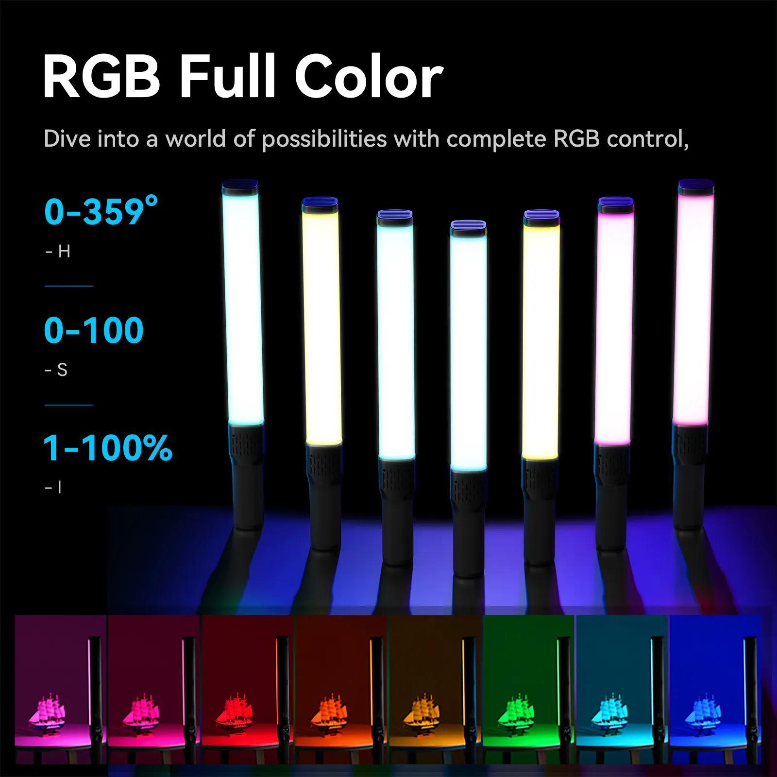 Ulanzi Vl360 Rgb Led Light Stick E