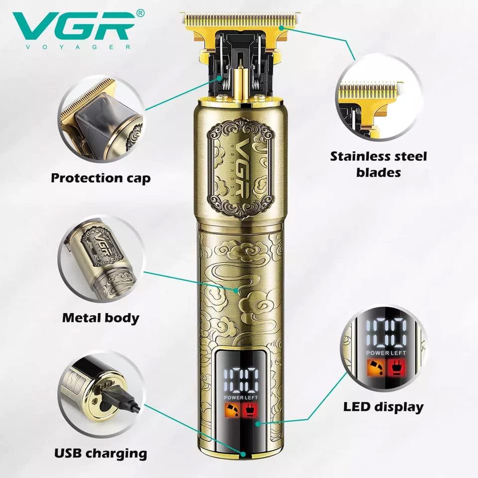 Vgr V 073 Professional Hair Trimmer With Led Display A