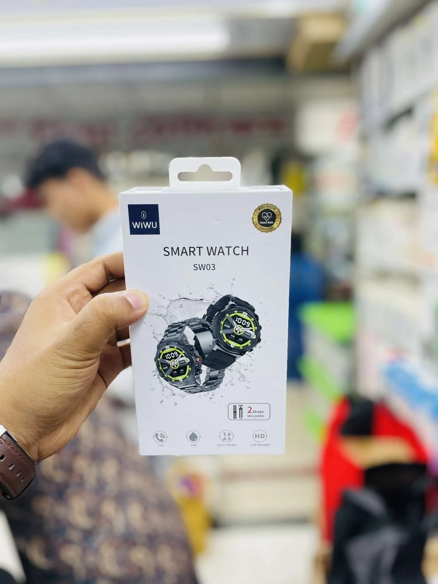 Wiwu Sw03 Ipx68 Smart Watch A