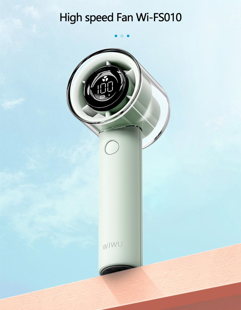 Wiwu Hurricane Wi Fs010 Turbo Portable Fan C