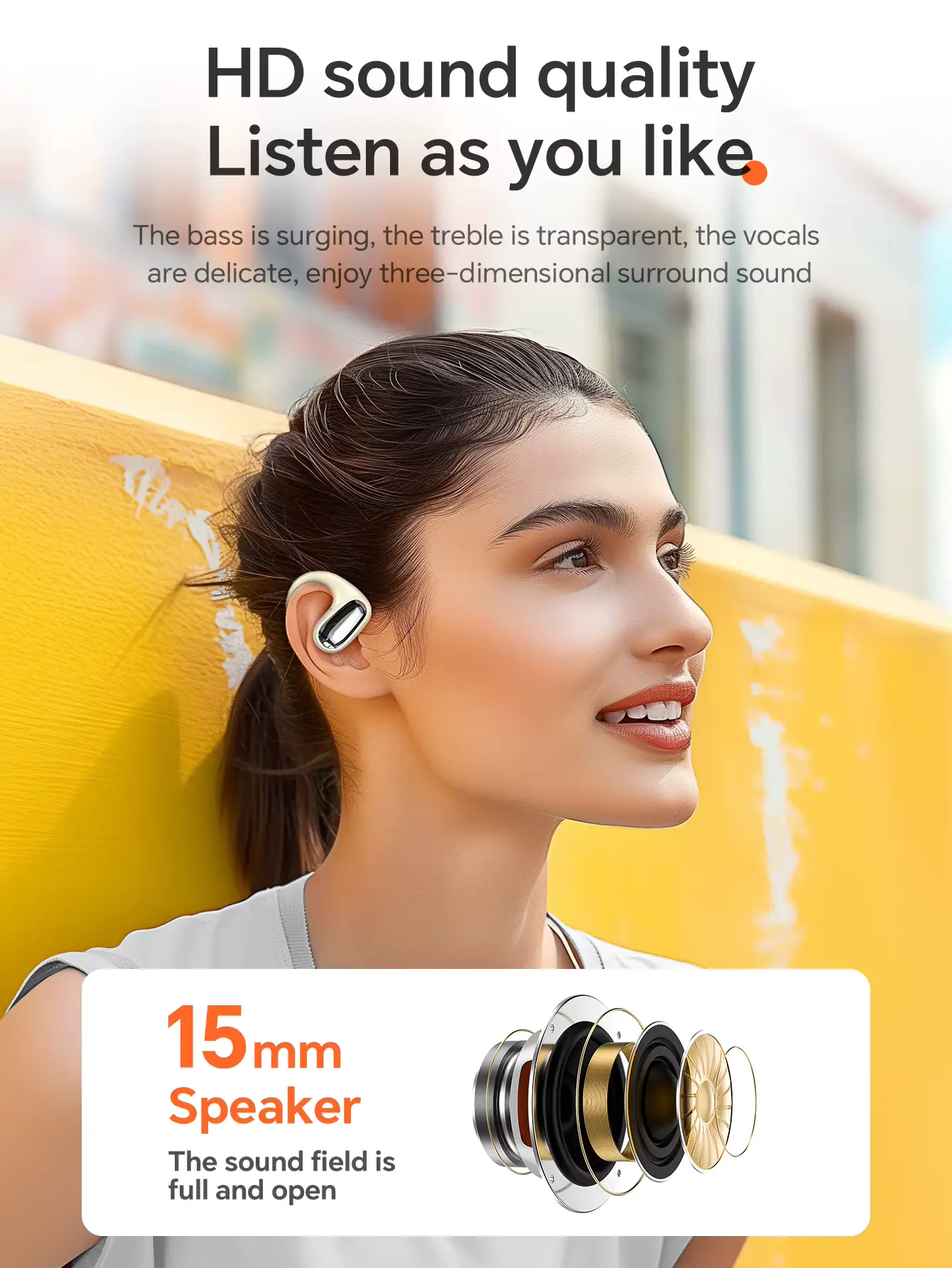 Hoco Ea4 Cloud Open True Wireless Earbuds Q Hoco Ea4 Cloud Open True Wireless Earbuds Q