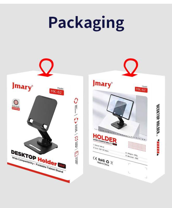 Jmary Mk62 360° Rotating Desktop Phone &Amp; Tablet Stand V