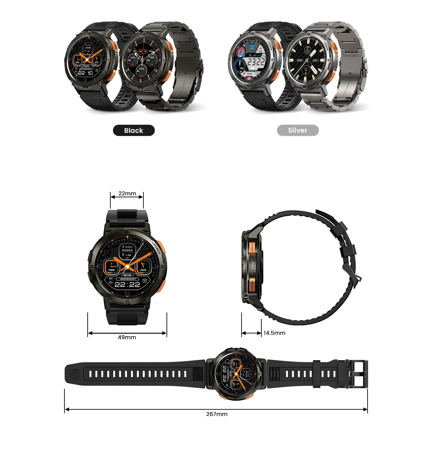 Kospet Tank T2 Smartwatch Price Bd