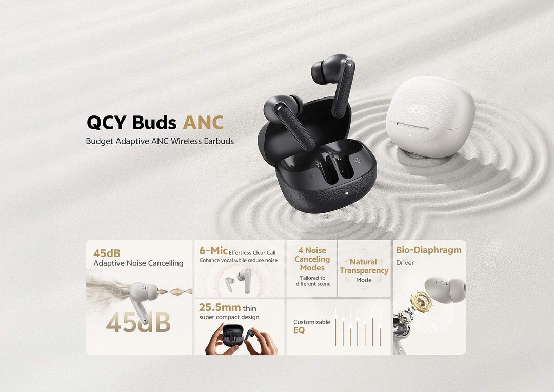 Qcy Ht15 Buds Anc Tws Earbuds Re