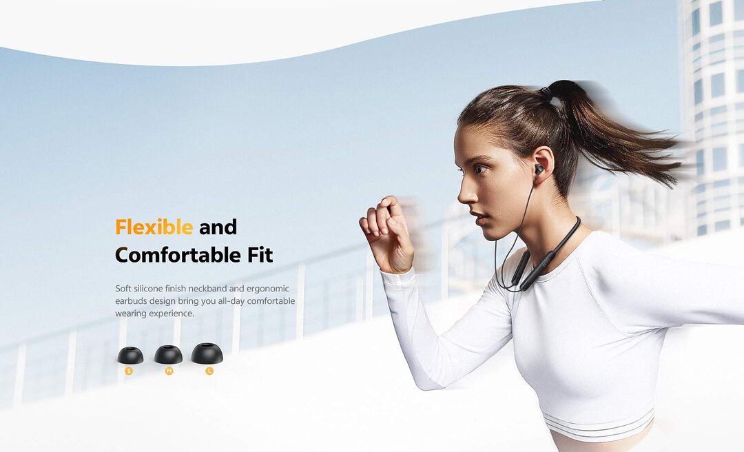 Qcy Tunearc N1 C3 In Ear Neckband Headphones Aa Qcy Tunearc N1 C3 In Ear Neckband Headphones Aa