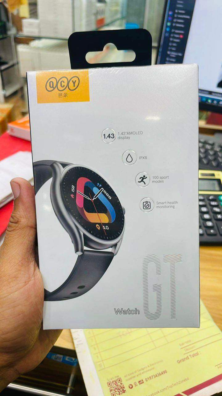 Qcy Watch Gt2 Retina Amoled Display Calling Smartwatch B Qcy Watch Gt2 Retina Amoled Display Calling Smartwatch B