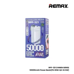 Remax RPP 321 50000 mAh Power Bank – White 4