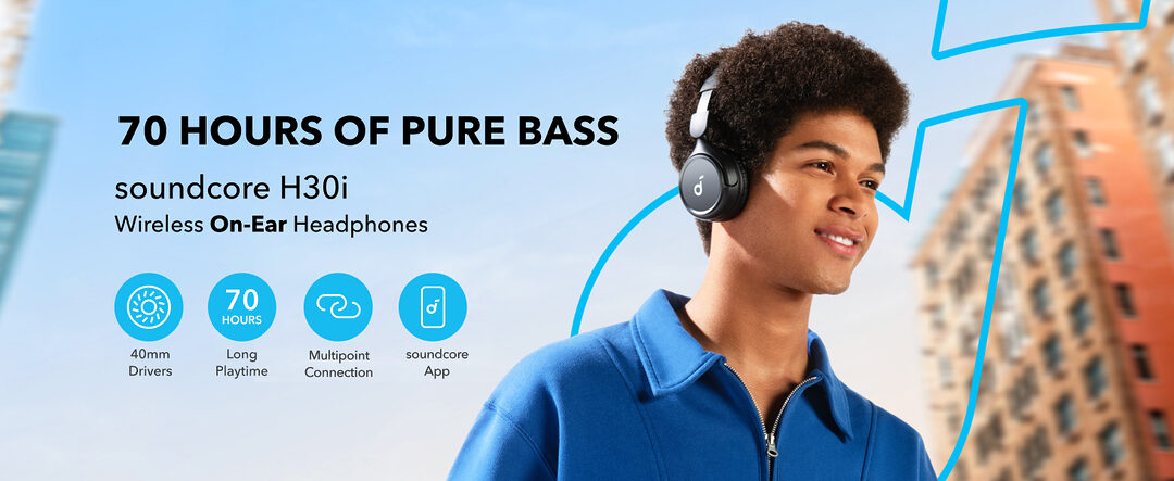 Anker Soundcore H30I Wireless On Ear Headphones A