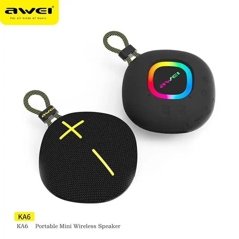 Awei Ka6 Mini Wireless Powerful Bluetooth Speaker A Awei Ka6 Mini Wireless Powerful Bluetooth Speaker A