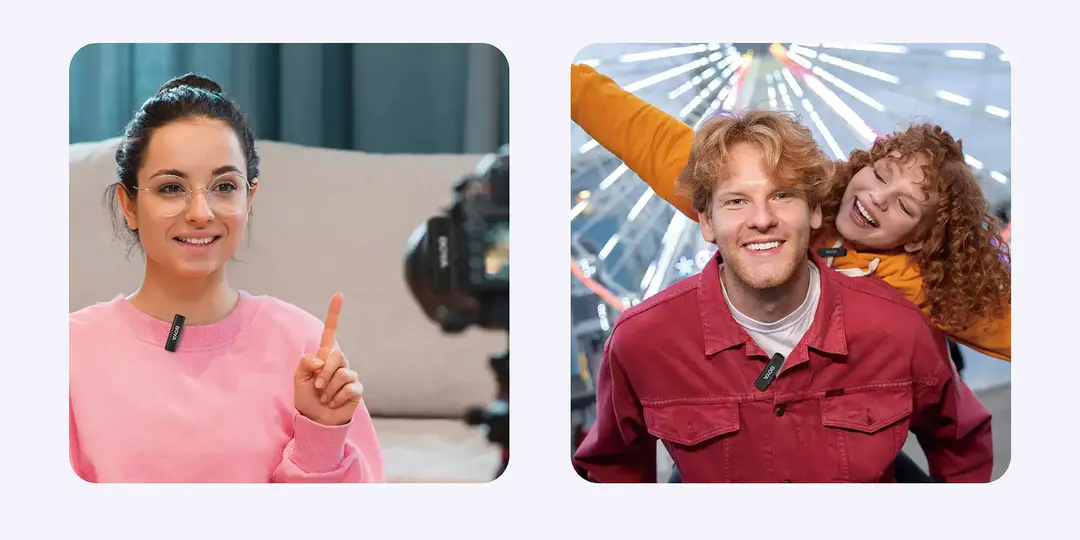 Boya Boyalink C2 Upgraded 3 In 1 Compact Wireless Microphone C Boya Boyalink C2 Upgraded 3 In 1 Compact Wireless Microphone C