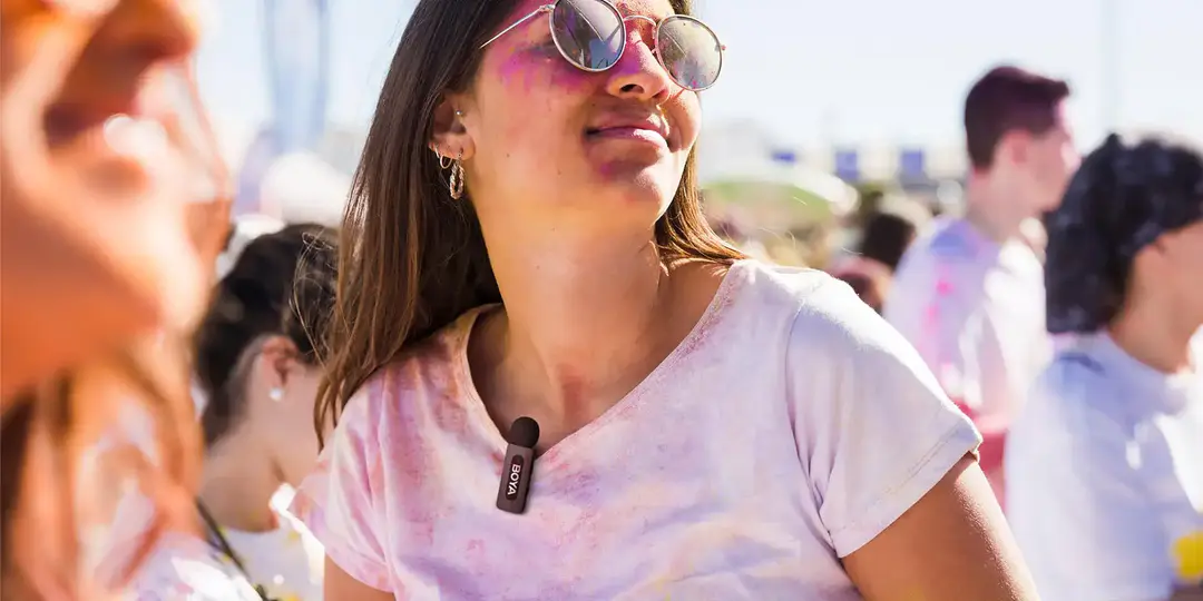 Boya By V35 2 4 Ghz Dual Channel Wireless Microphone A