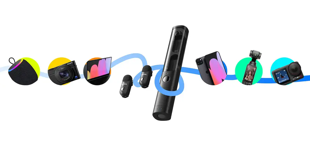 Boya Magic 05 Ai Powered Transformable Wireless Microphone C