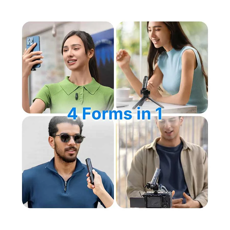 Boya Magic 05 Ai Powered Transformable Wireless Microphone D