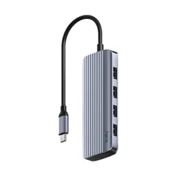 CUDY UH500 6 In 1 HDMI 4K USB C Hub