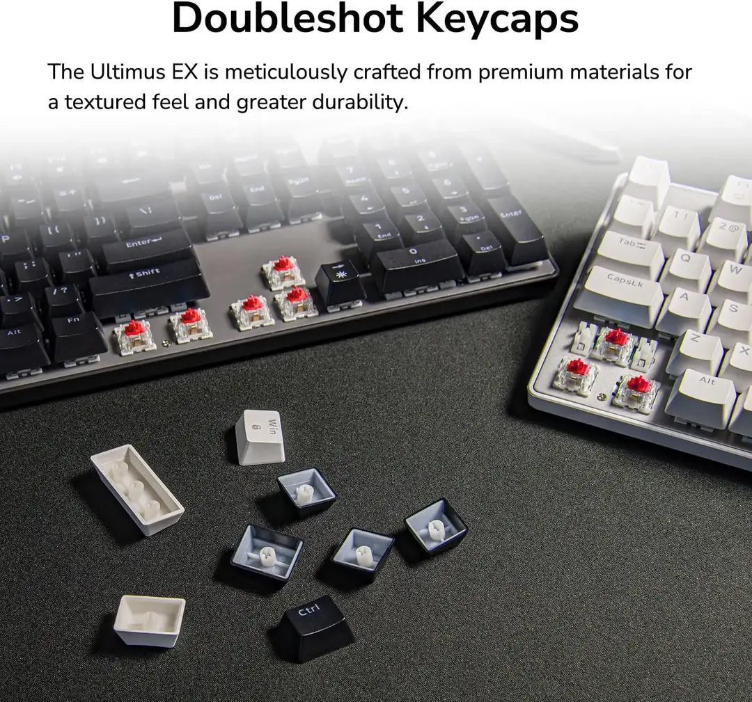 Cougar Ultimus Ex Rgb Wired (Red Switch) Mechanical Gaming Keyboard A Cougar Ultimus Ex Rgb Wired (Red Switch) Mechanical Gaming Keyboard A