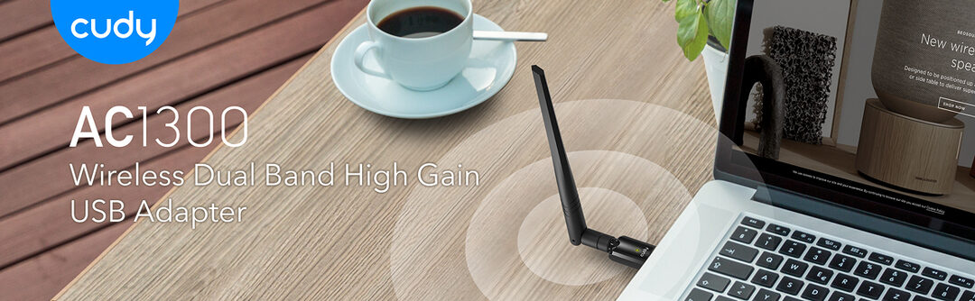 Cudy Wu1400 Ac1300 Mbps Dual Band Wi Fi Usb Adapter A Cudy Wu1400 Ac1300 Mbps Dual Band Wi Fi Usb Adapter A