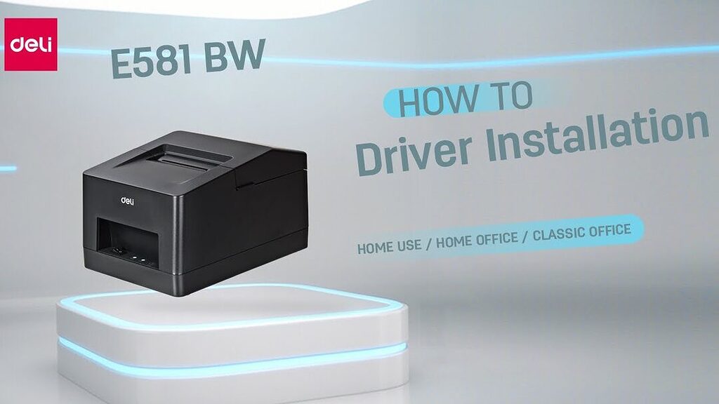 Deli E581Pw Thermal Pos Receipt Printer C