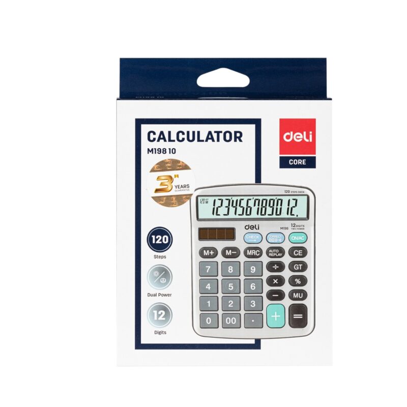 Deli Em19810 Desktop Calculator C
