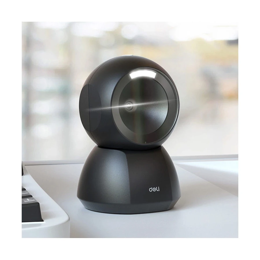 Deli Es236 1D 2D Corded Handheld Barcode Scanner B