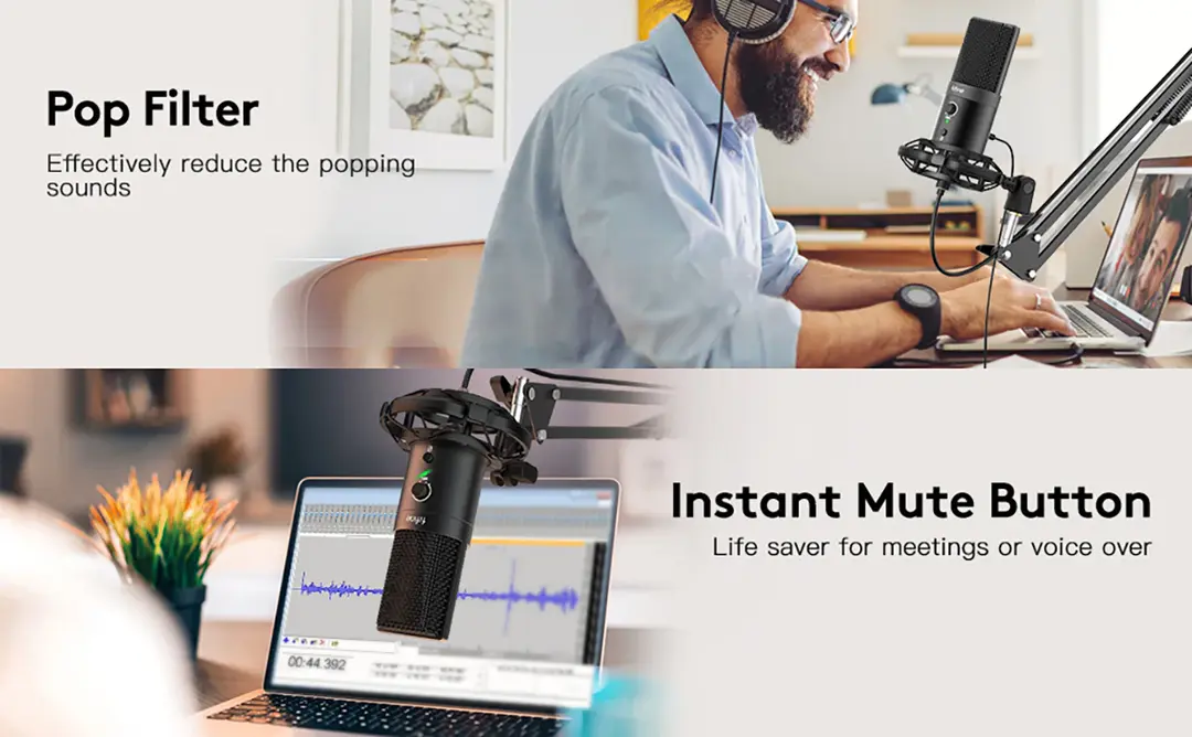 Fifine T683 Usb Gaming Streaming Microphone For Pc Mac Mobile A Fifine T683 Usb Gaming Streaming Microphone For Pc Mac Mobile A