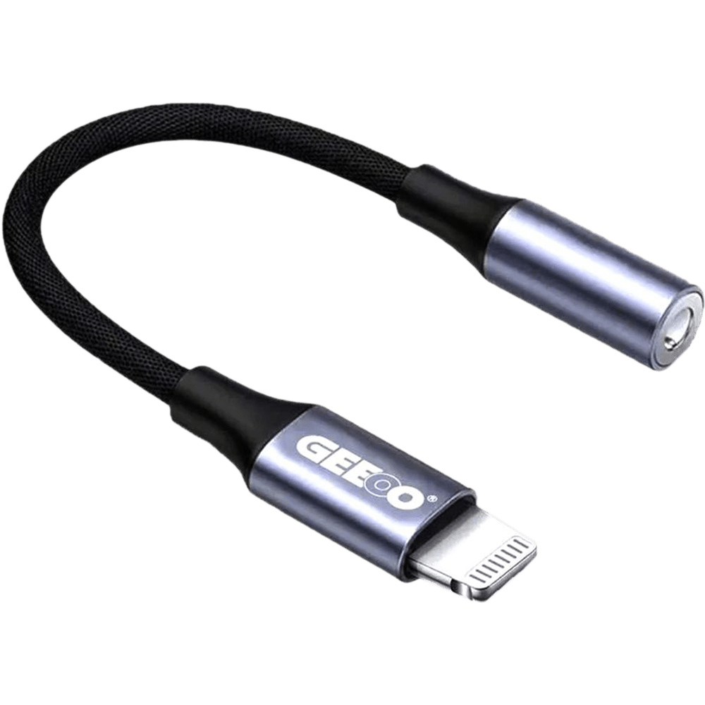 Geeoo Ad4 Lightning To 3.5Mm Headphone Jack Adapter Geeoo Ad4 Lightning To 3.5Mm Headphone Jack Adapter