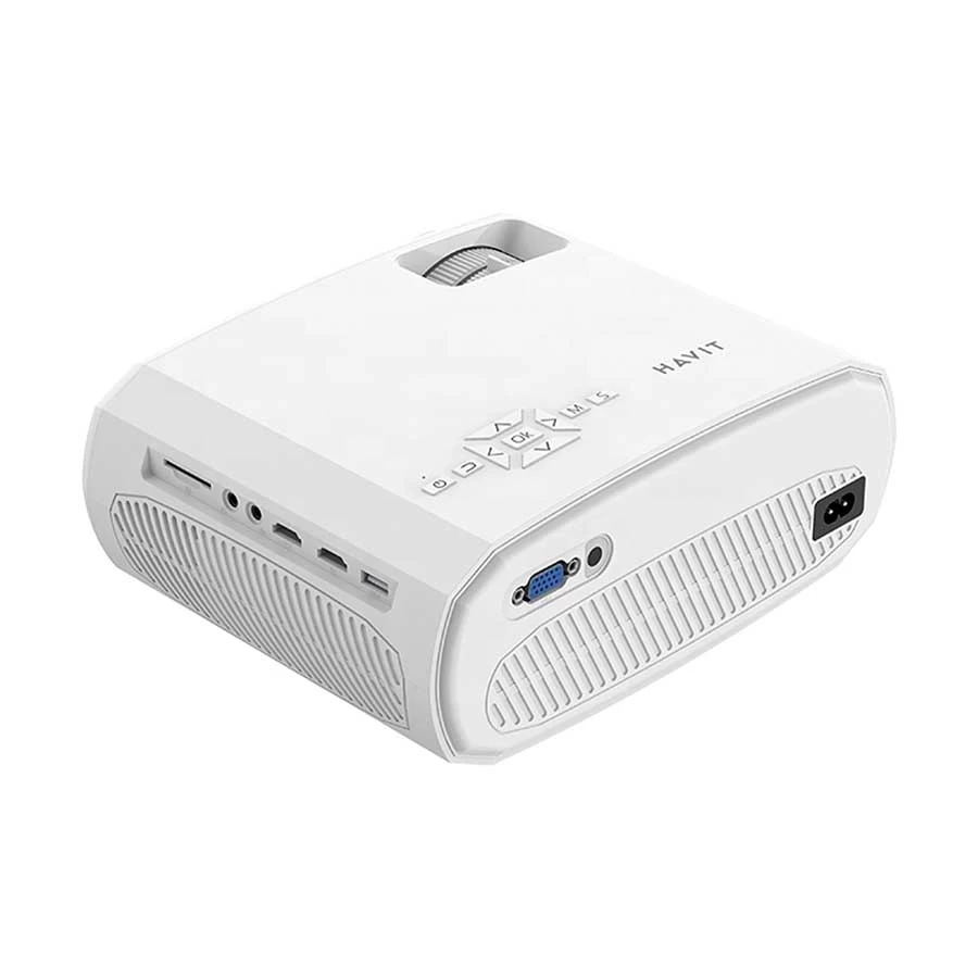 Havit Pj202 (300 Lumens) 1080P Full Hd Portable Projector C Havit Pj202 (300 Lumens) 1080P Full Hd Portable Projector C