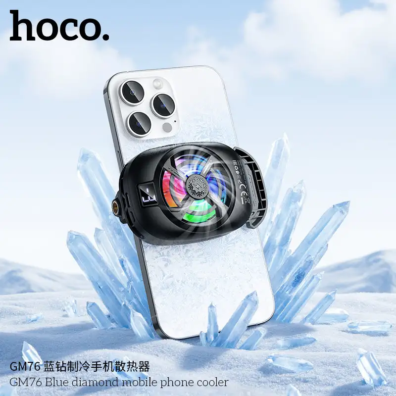 Hoco Gm76 Blue Diamond Mobile Phone Cooler A