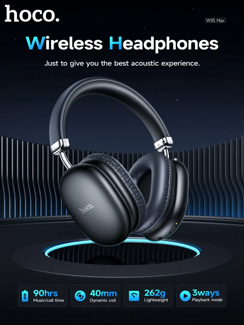 Hoco W35 Max Wireless Headphone A
