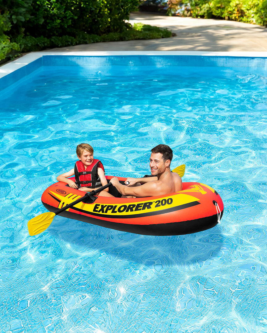 Intex Explorer 200 Inflatable Boat For 2 Person A